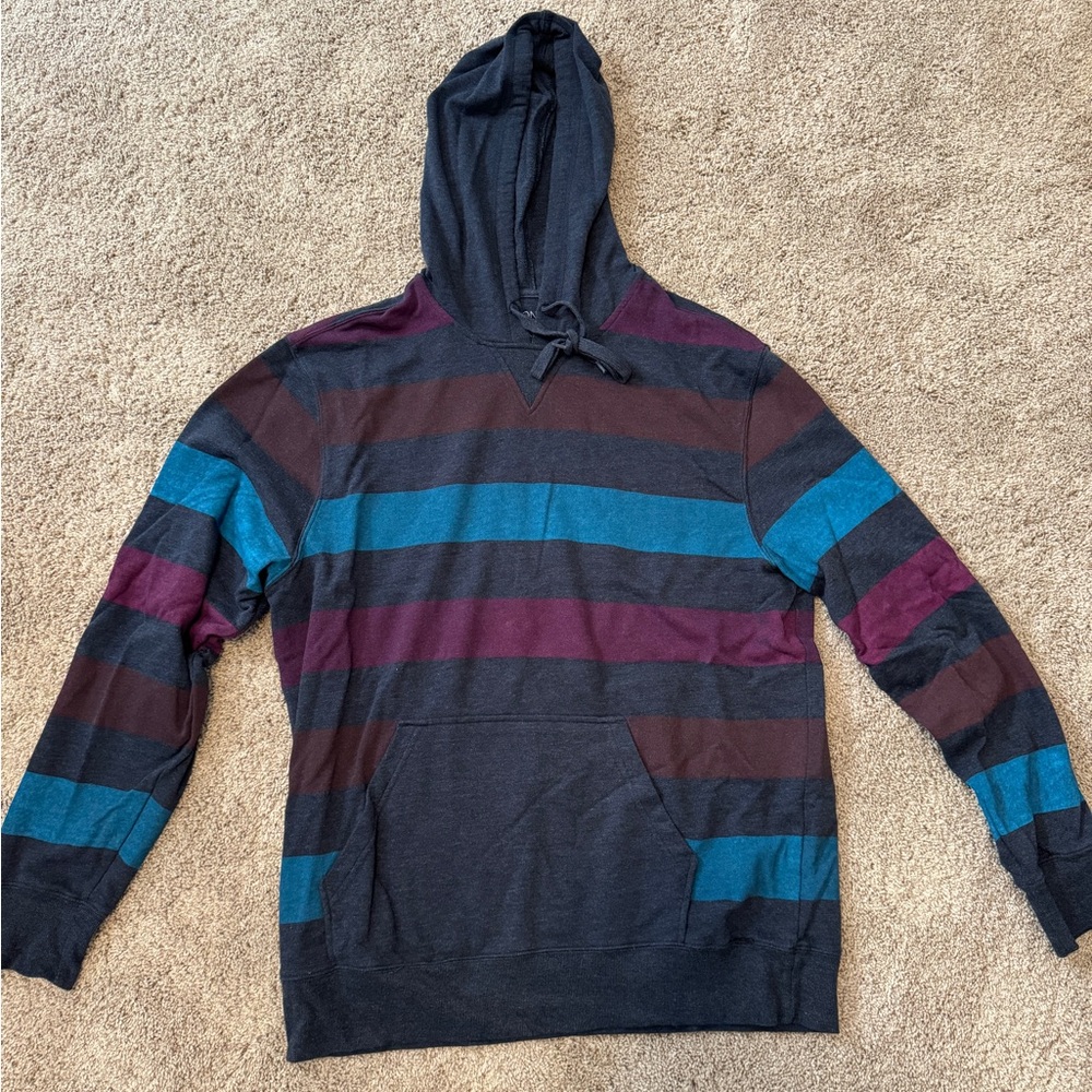 Multicolored On the Byas Men’s Hoodie Size X-Large
